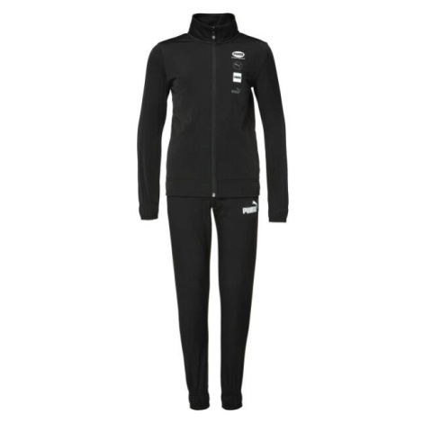 Puma POWER GRAPHIC POLY SUIT B Dětská souprava, černá, velikost
