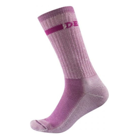 Devold OUTDOOR MEDIUM WOMAN SOCK Dámské sportovní ponožky, růžová, velikost