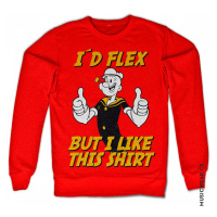 Pepek námořník mikina, I´d Flex But I Like This Shirt, pánská