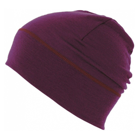 Čepice MATT 5805 Light Merino Wool Beanie Aubergine