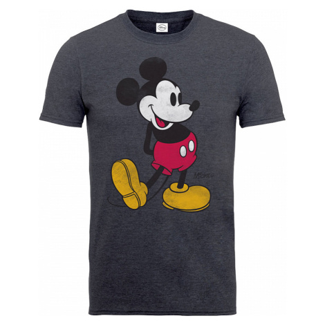 Mickey Mouse tričko, Mickey Mouse Vintage Grey, pánské RockOff