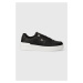Kožené sneakers boty Tommy Hilfiger ESSENTIAL BASKET SNEAKER černá barva, FW0FW07684