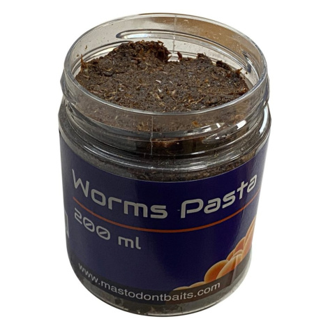 Mastodont Baits Pasta 200ml - Worms