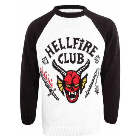 svetr unisex Stranger things - Christmas Jumper Hellfire Club - NNM - LBE-STTG-010