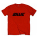 Billie Eilish tričko, Racer Logo &amp; Blohsh Red BP, pánské