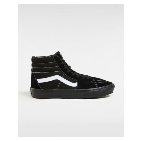 VANS Suede/canvas Sk8-hi Shoes Black/black/true White) Unisex Black, Size