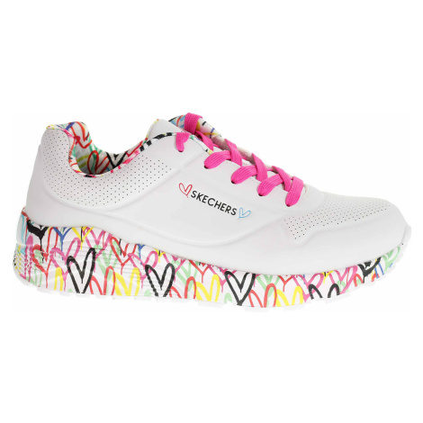 Skechers Uno Lite - Lovely Luv white-multi