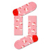 Ponožky Happy Socks Rooster růžová barva