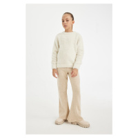 DEFACTO Girl Flare Fit Bell-bottom Trousers