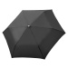 Černý Slim Uni skládací mechanický elegantní dámský deštník Omnie Doppler