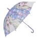 Dětský vystřelovací deštník Frozen, fialová