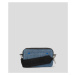 Crossbody karl lagerfeld jeans box logo camera bag modrá