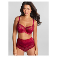 Panache Clara High Waist Brief orchid/red 7254