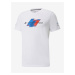 Bílé dětské tričko Puma BMW Motorsport Logo