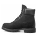 Timberland Timberland černé kožené kotníkové boty 6" Premium Boot