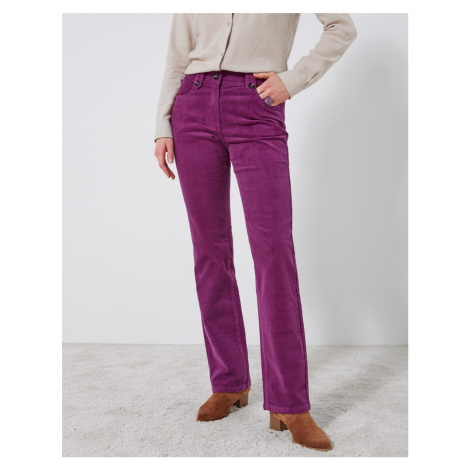 Rovné manšestrové kalhoty Blancheporte