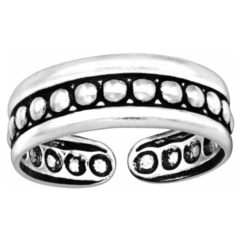 OLIVIE Stříbrný prsten NA NOHU 5432