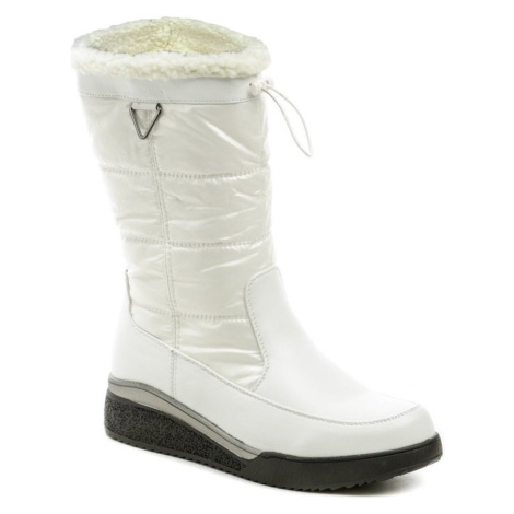 Wojtylko 7ZK23126B bílé dámské zimní boty Bílá