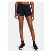 Černé dámské sportovní kraťasy Under Armour UA Fly By 3'' Shorts-BLK