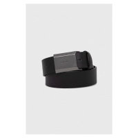 Kožený pásek Calvin Klein pánský, černá barva, K50K511568