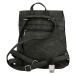 Trendy dámský koženkový kabelko-batoh Erlea, černá
