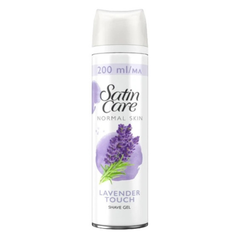 Gillette Gel na holení Satin Care Lavender Touch (Shave Gel) 200 ml