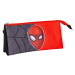 PENCIL CASE 3 COMPARTIMENTOS SPIDERMAN