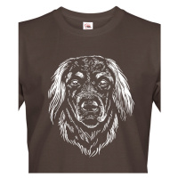 Pánské tričko pro milovníky zvířat - Hovawart - dárek na narozeniny