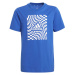 adidas G T1 TEE Chlapecké tričko, modrá, velikost