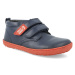 Barefoot dětské zimní boty Sole Runner - Eris Winter Blue/Orange modré