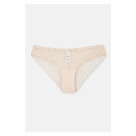 Dagi Pink Nude Brazillian Panties