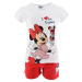 BÍLO-ČERVENÝ DÍVČÍ LETNÍ SET MINNIE MOUSE DISNEY Barevná