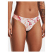 Under Armour Tanga PS Thong 3Pack Print-PNK - Dámské