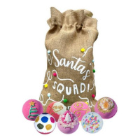 Bomb Cosmetics Dárková sada Santa`s Squad Bath Bomb Sack Set