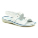 Arka Bioeco AK037 bílé dámské sandály Bílá