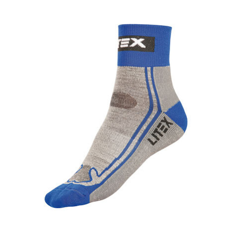 Sportovní vlněné MERINO ponožky Litex 9A031 | modrá