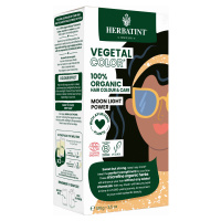 HERBATINT Vegetal 100% BIO rostlinná barva na vlasy 100 g MOONLIGHT POWER – temná noc