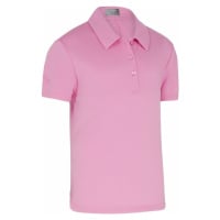 Callaway Youth Micro Hex Swing Tech Polo Pink Sunset Polo košile