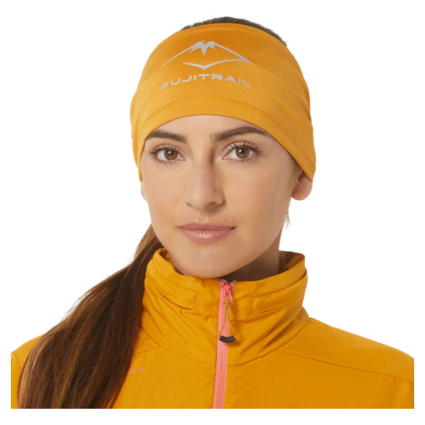 HOŘČICOVÁ ČELENKA ASICS FUJITRAIL HEADBAND Žlutá