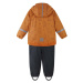 Dětská bunda a kalhoty Reima Moomin Plask oranžová barva