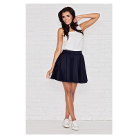 Infinite You Woman's Skirt M008 Navy Blue