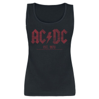 AC/DC Est. 1973 Tank top černá