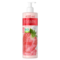 Eveline Cosmetics Bio Organic Natural Strawberry tělový jogurt pro suchou a podrážděnou pokožku 