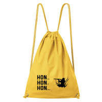 DOBRÝ TRIKO Bavlněný batoh s potiskem Hon Barva: Žlutá