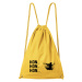 DOBRÝ TRIKO Bavlněný batoh s potiskem Hon Barva: Žlutá