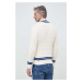 Bavlněný svetr Polo Ralph Lauren béžová barva