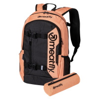 Meatfly batoh Basejumper Peach/Charcoal 22 L | Oranžová