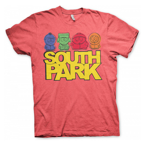 South Park tričko, Sketched Red Heather, pánské HYBRIS