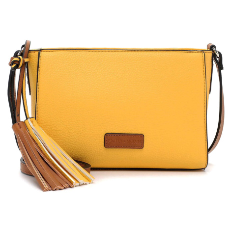 Dámská crossbody kabelka Emily & Noah Boho - žlutá