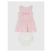 GAP Baby set šaty logo - Holky